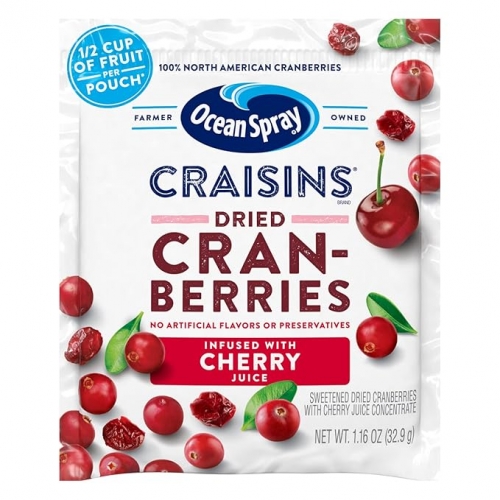 Dried Cranberries, Original, 1.1 oz (200 packets)