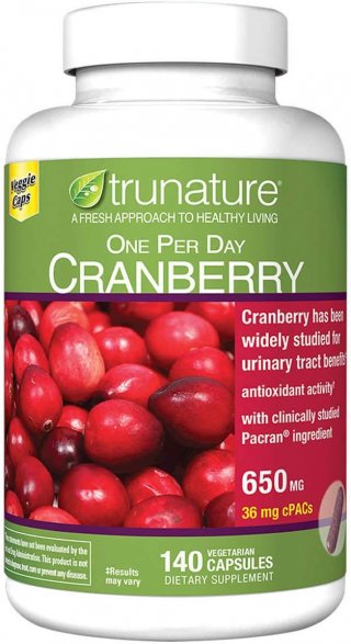 Cranberry 300mg, 250 softgels, pack of 2