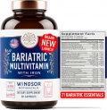 Bariatric Multivitamin with Iron - 45mg Iron Easy to Swallow, One a Day Bariatric Vitamins for Women and Men - Gastric Bypass, Gastric Sleeve Recovery - Bariatric Iron Vitamin Multivitamins - 30 Caps